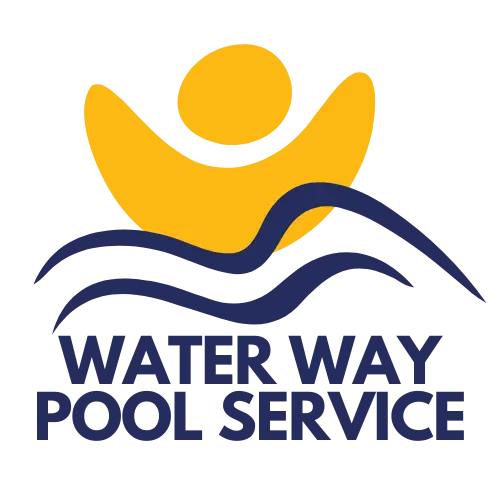 Water way pool service logo